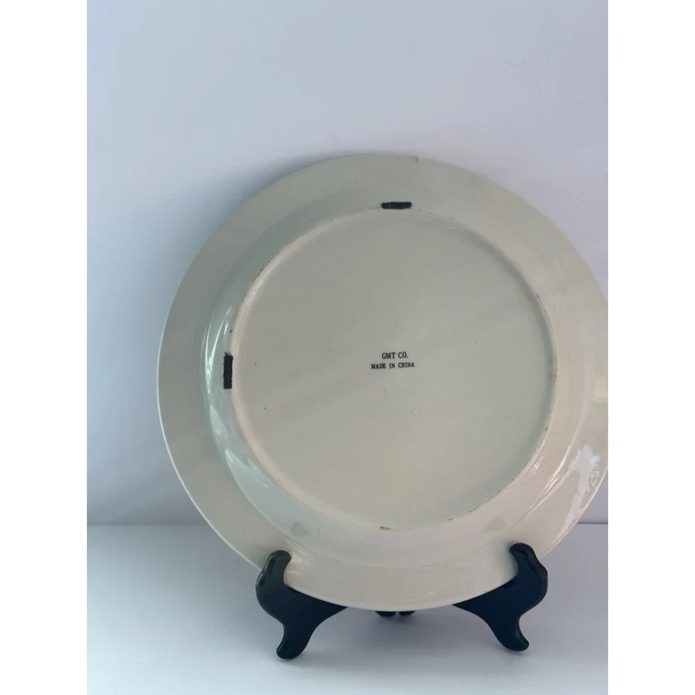 THE JOY OF CHRISTMAS JAMESTOWN CHINA 10.5 DINNER PLATE 1987 VINTAGE